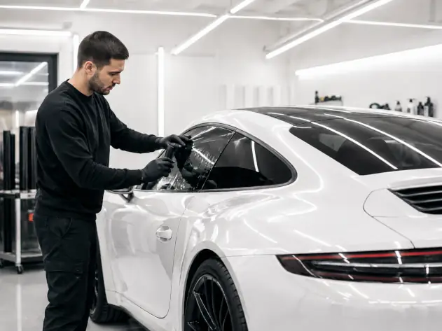 Mobile window tinting